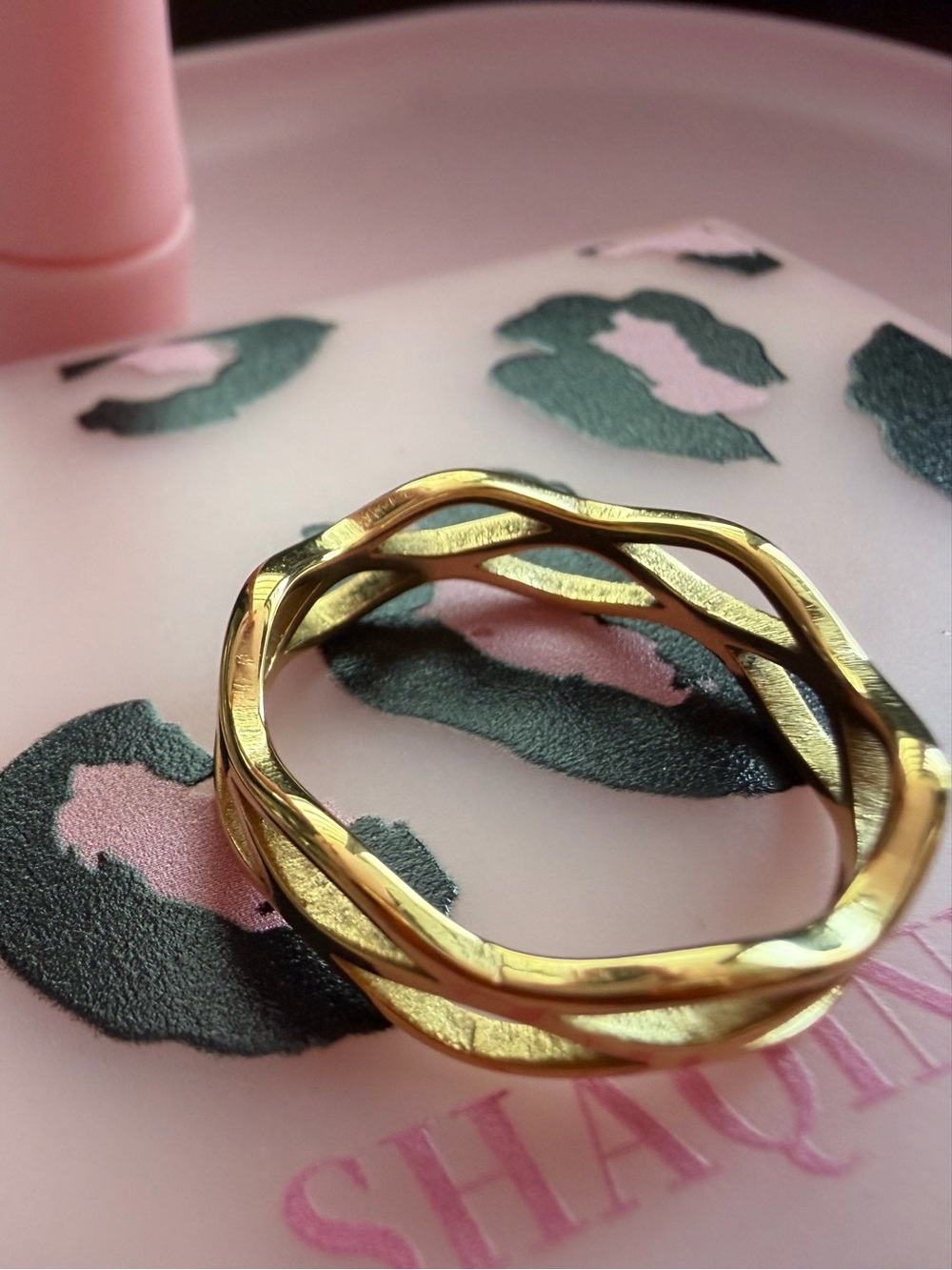 Affordable Fashion Finds Gold Twisted Stackable Ring